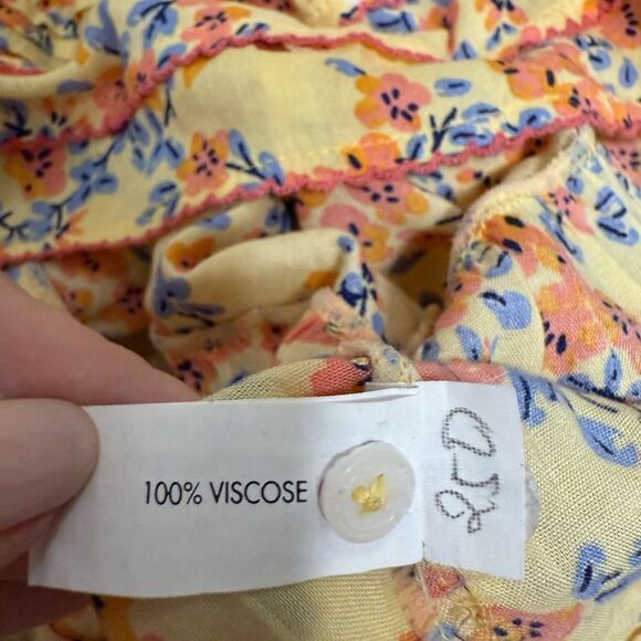 Poupette St Barth Girls Floral Sleeveless Dress. Size XL. (14-16). - Picture 11 of 12